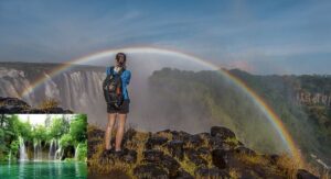 water fall environment