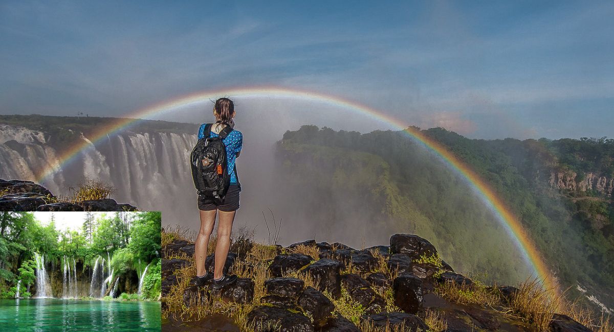 water fall environment