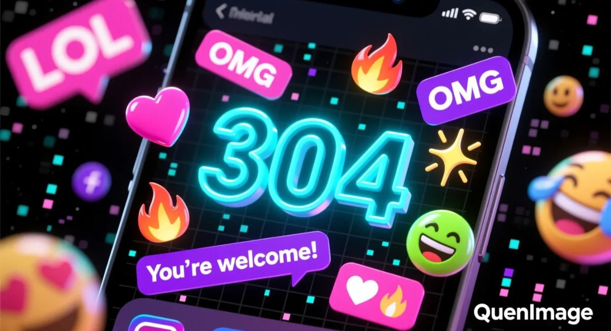 what does 304 mean slang