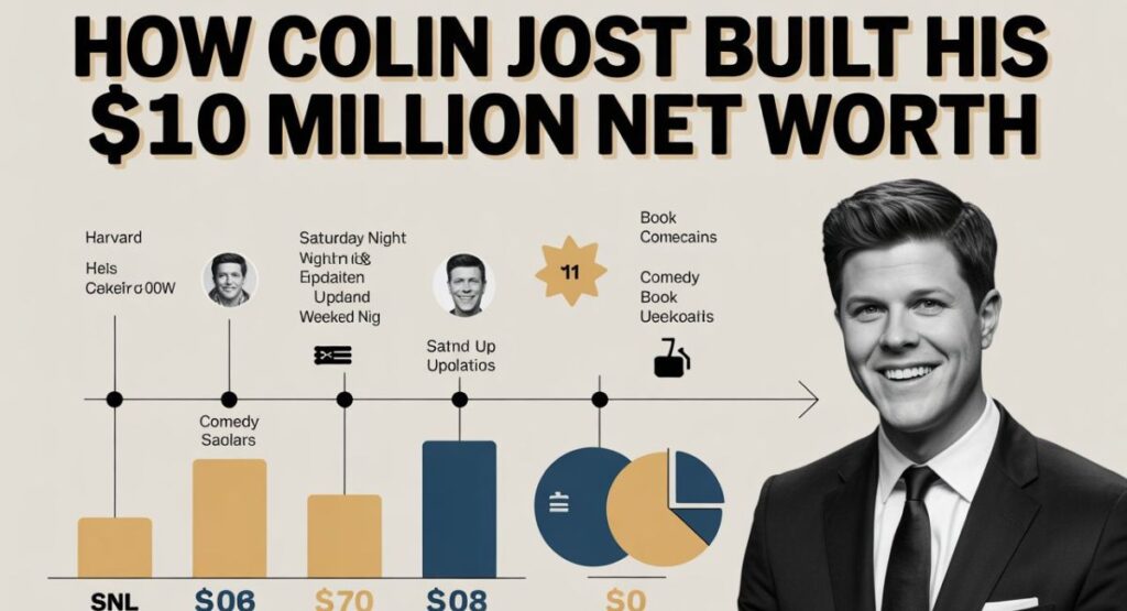 How Colin Jost Built His $10 Million Net Worth